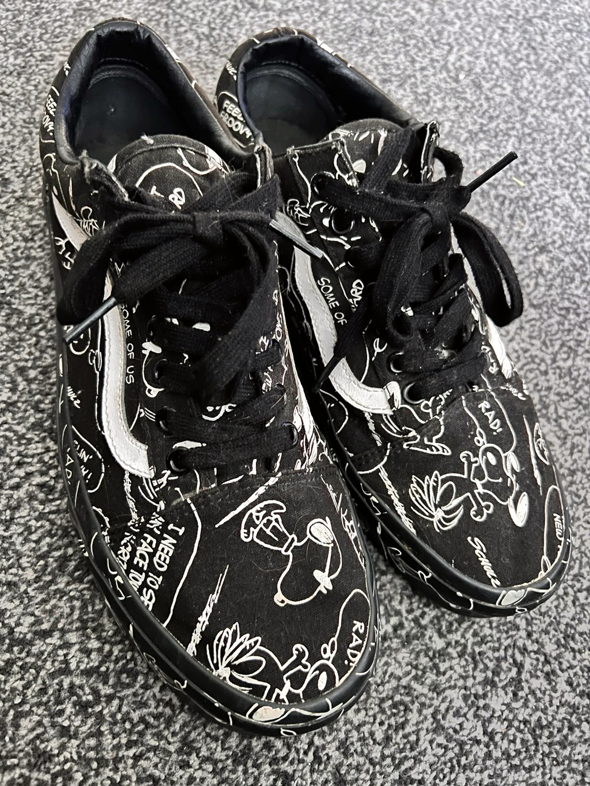 Vans hot sale peanuts noir