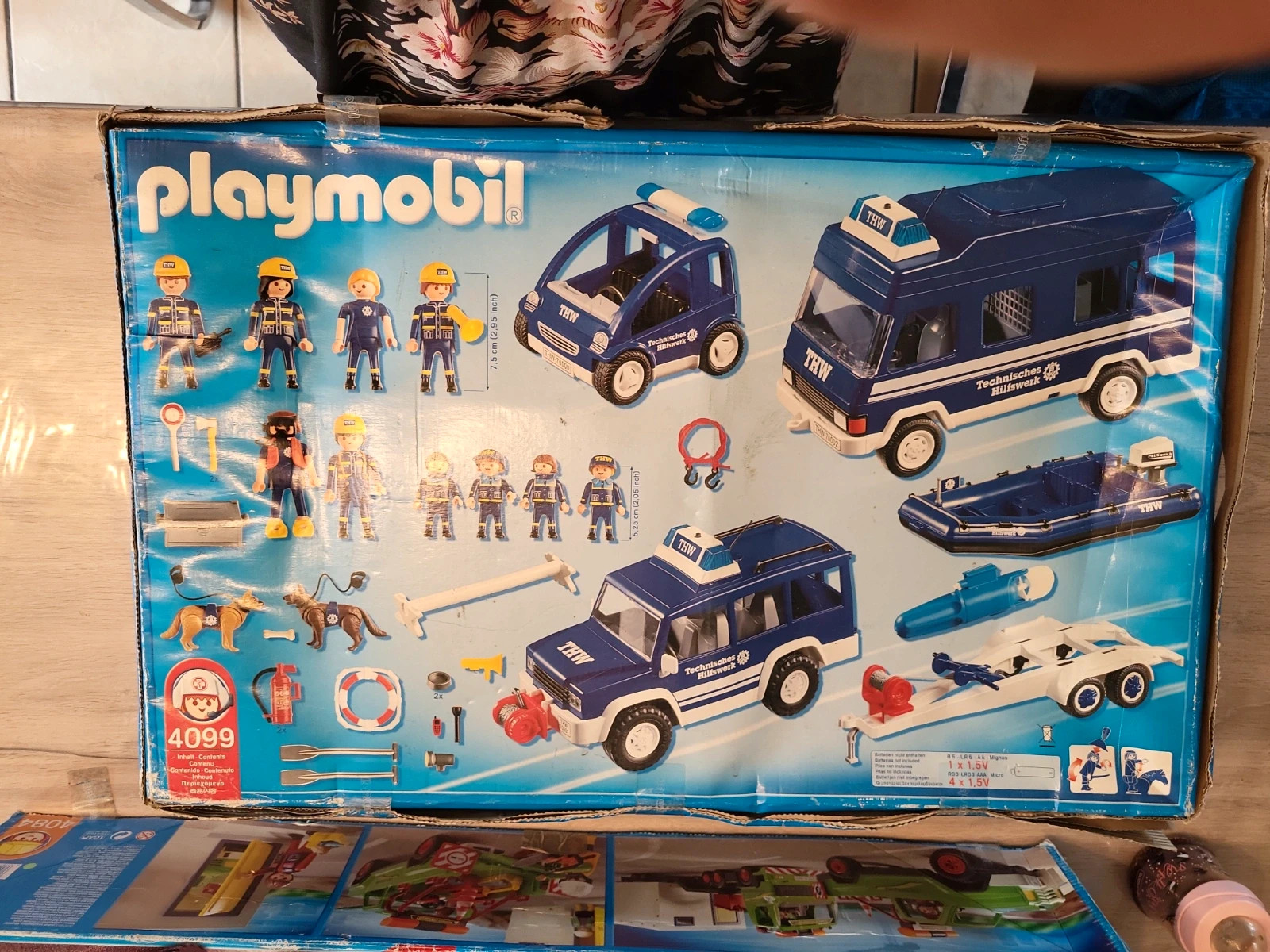 Playmobil® 4091 Protección Ciudadana Alemana Llavero