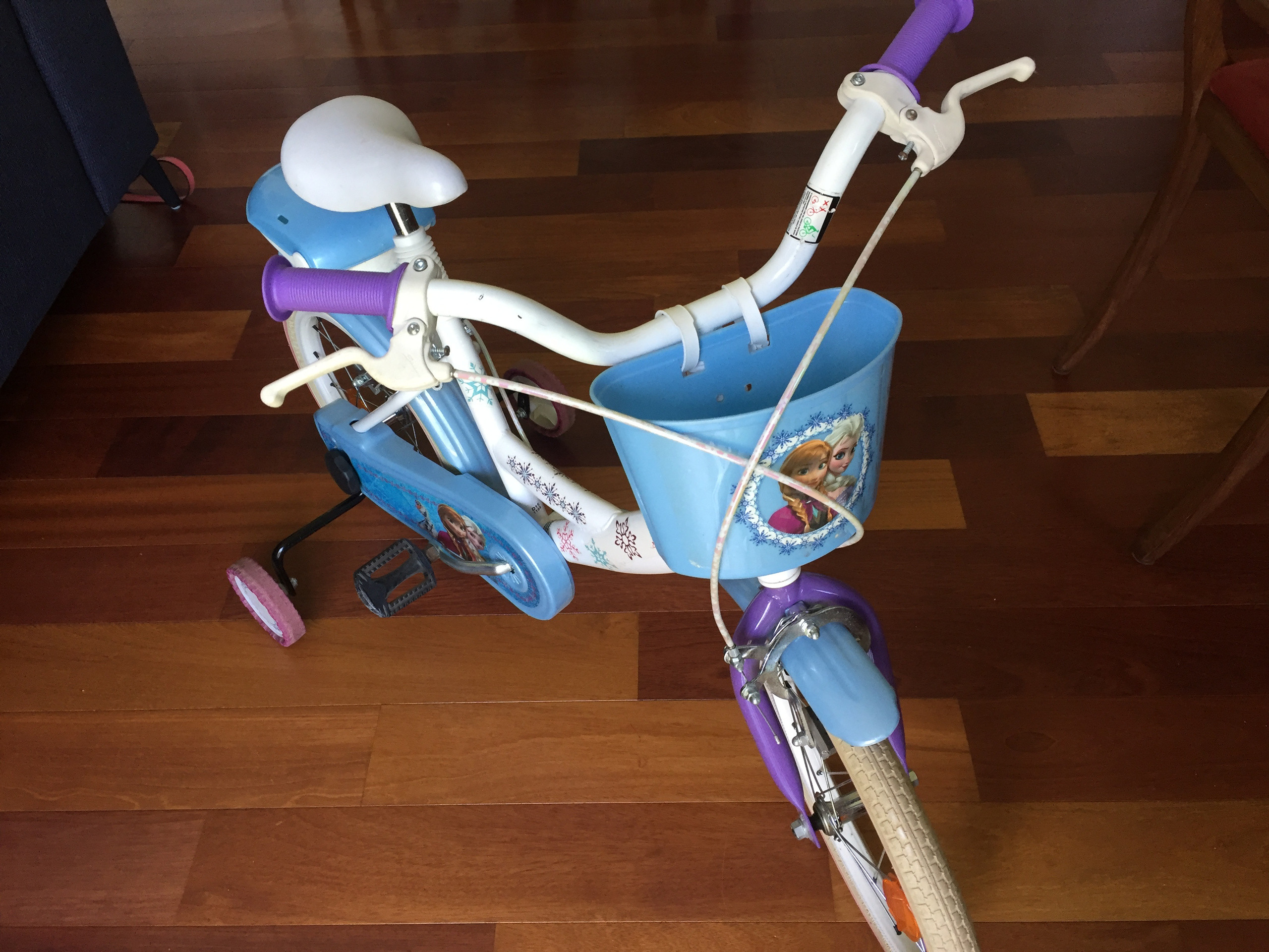 Velo fille Reine des neiges 14 pouces Vinted