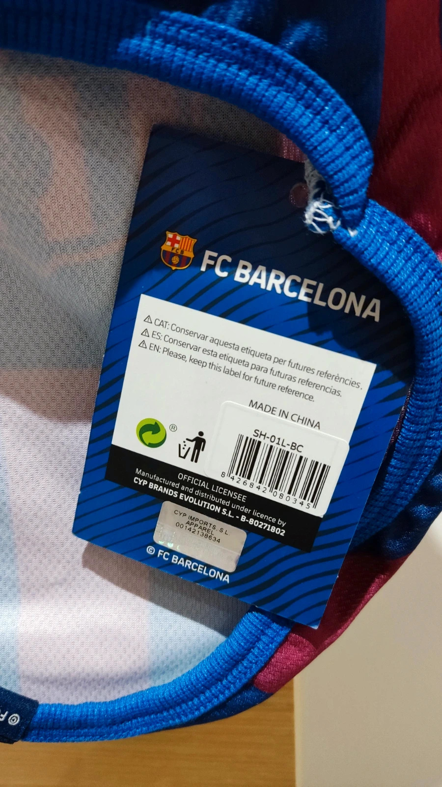 Camiseta FC Barcelona para perros - Barkcelona