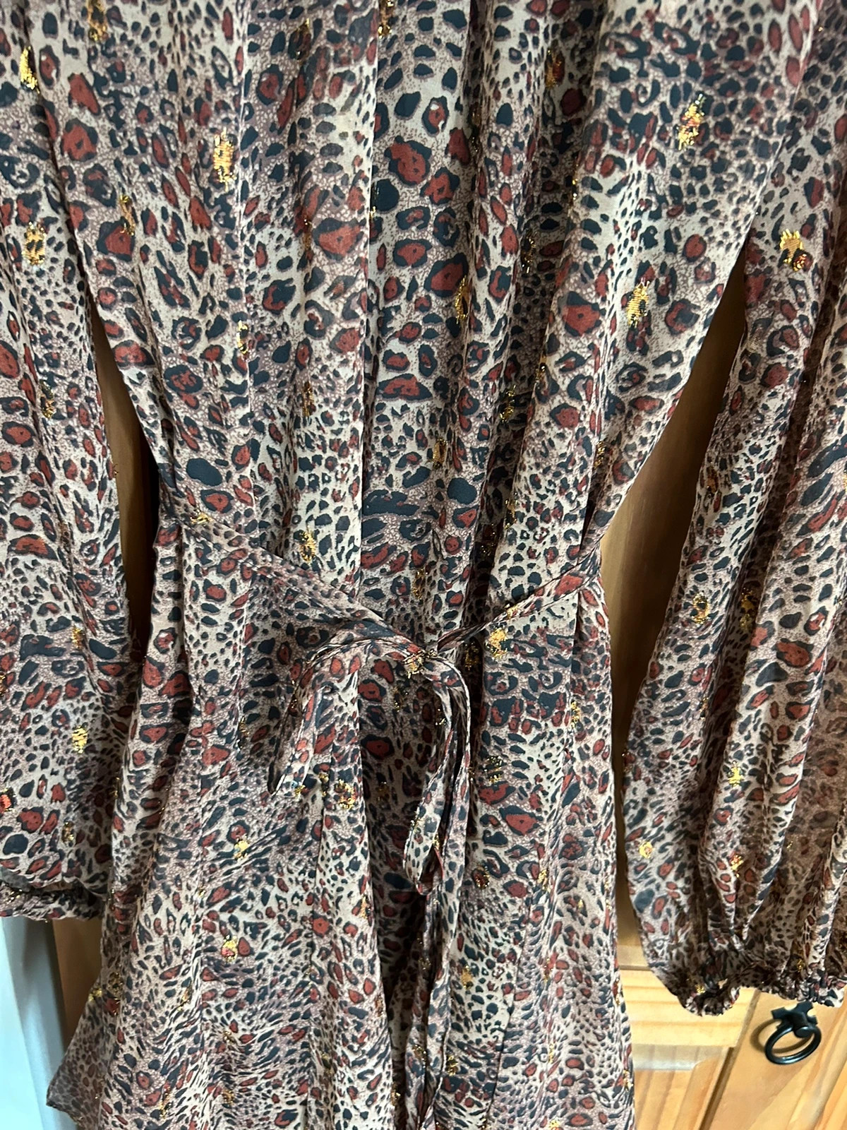 Primark leopard print shirt dress online