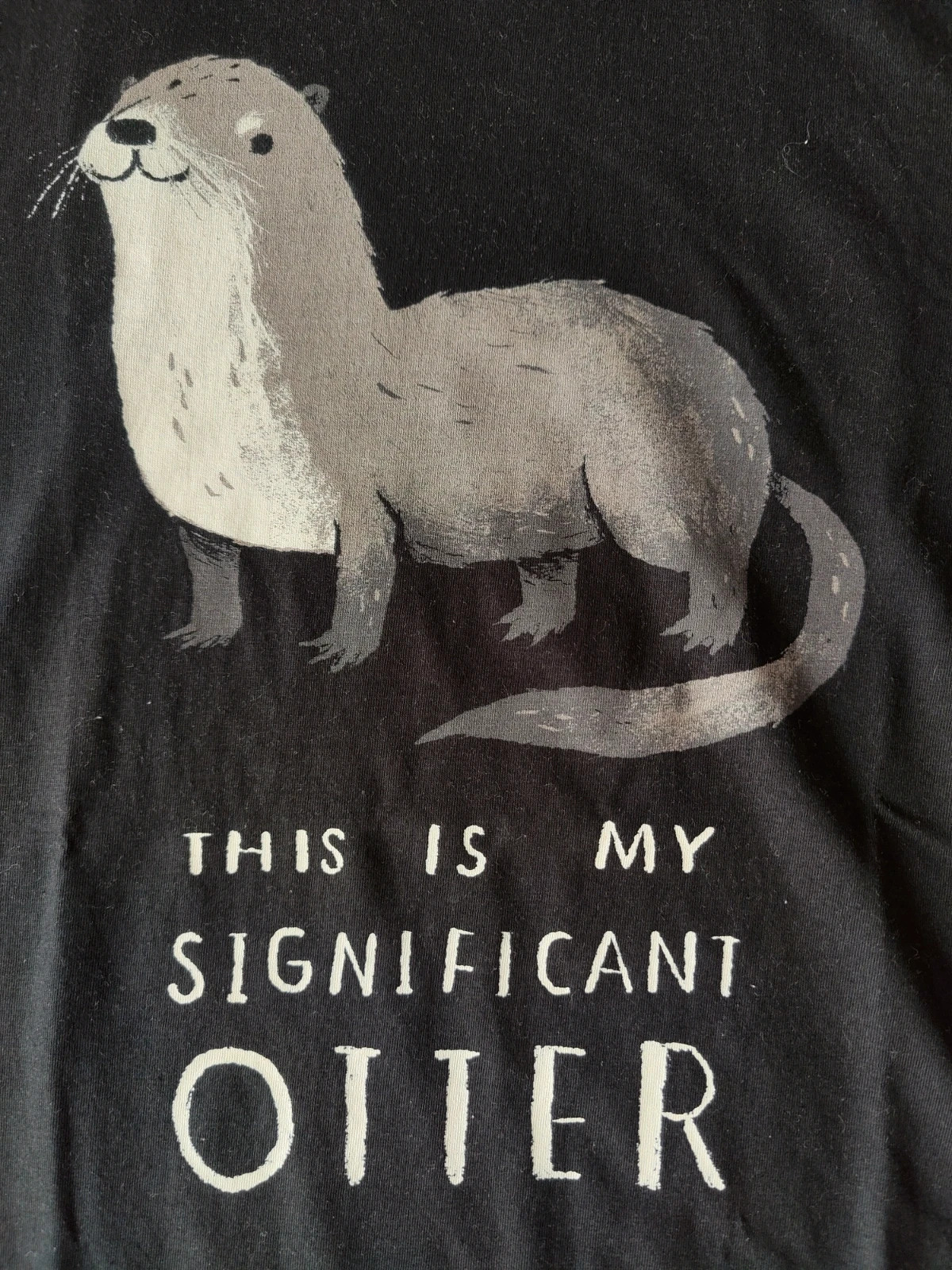 Significant otter T-shirt unisex EUR size M