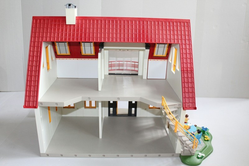 ② Maison moderne Playmobil et 6 ensembles supplémentaires — Jouets