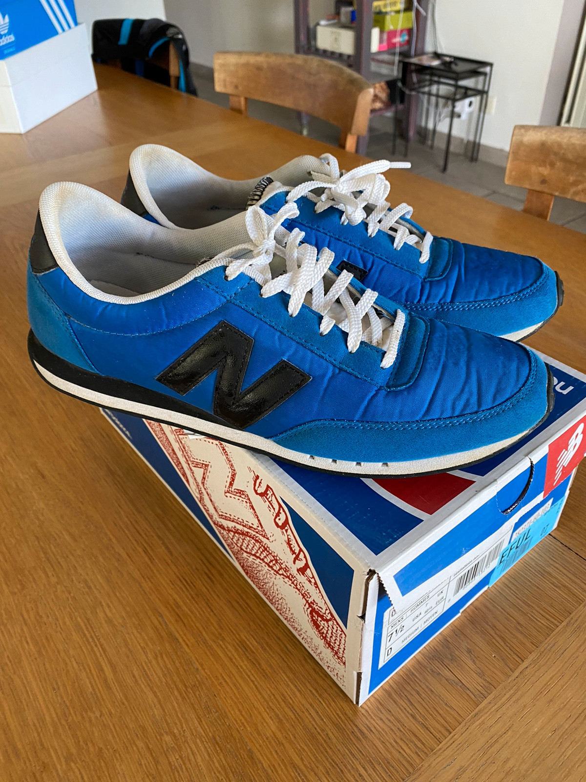 Baskets New Balance U410 taille 40 1 2 Bleu Vinted