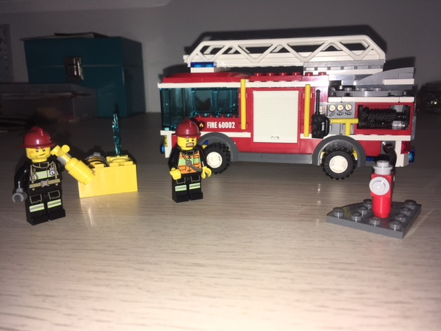 Lego city 60002: le camion de pompier
