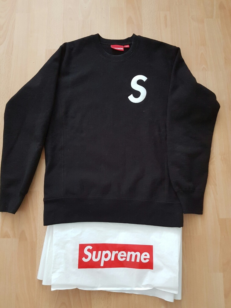 Supreme S Logo Crewneck