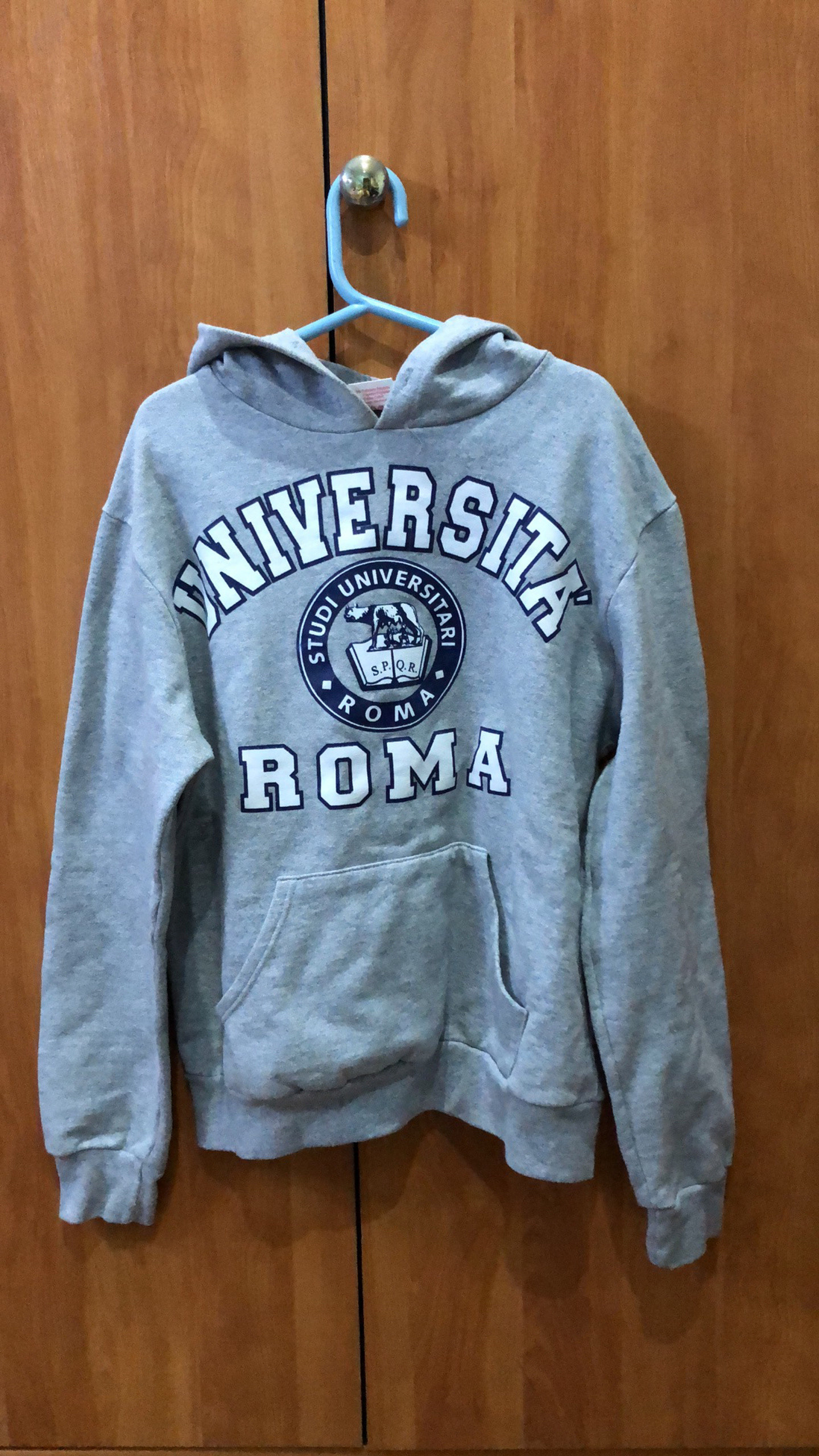 Sudadera universidad roma gris Vinted