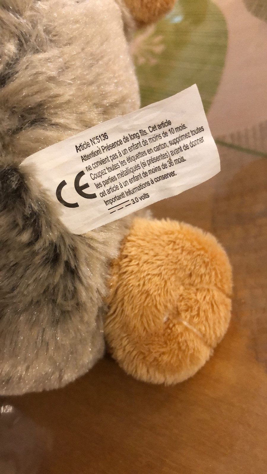 Peluche Marmotte Siffleuse