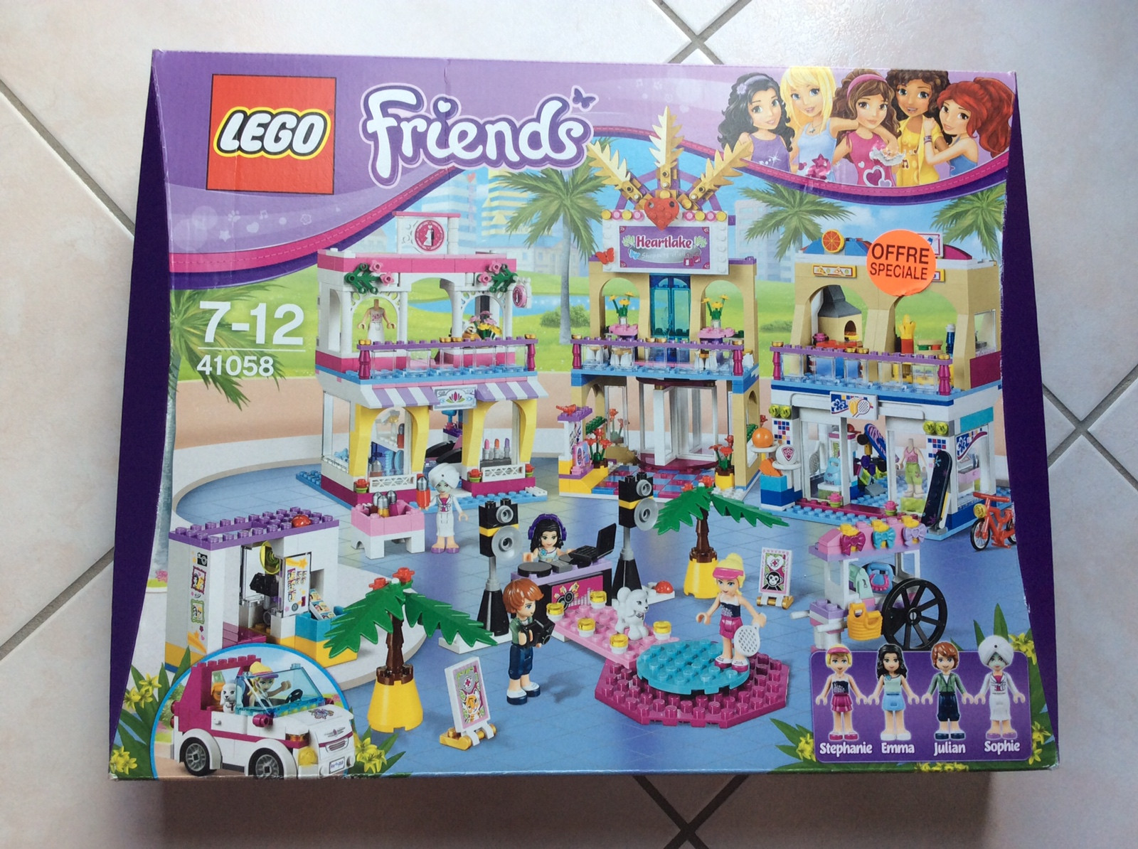 Lego Friends - 41058 - Jeu De Construction - Le Centre Commercial  D'heartlake City