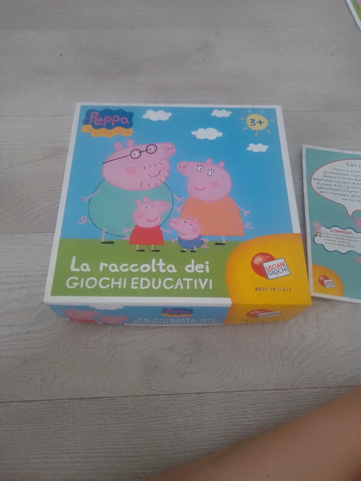 LISCIANI La Raccolta dei Giochi Educativi Peppa Pig Lisciani