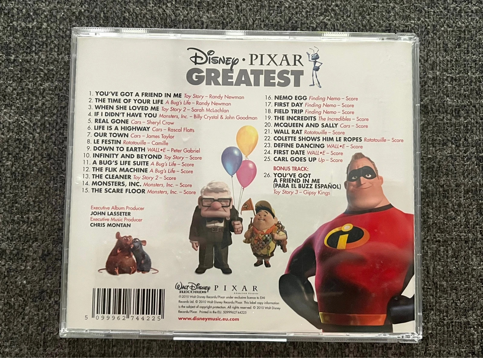 Disney/Pixar Greatest