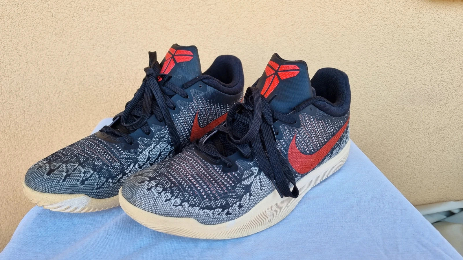 Kobe Nike mamba rage black crimson 48 5 EUR 14 USA Vinted