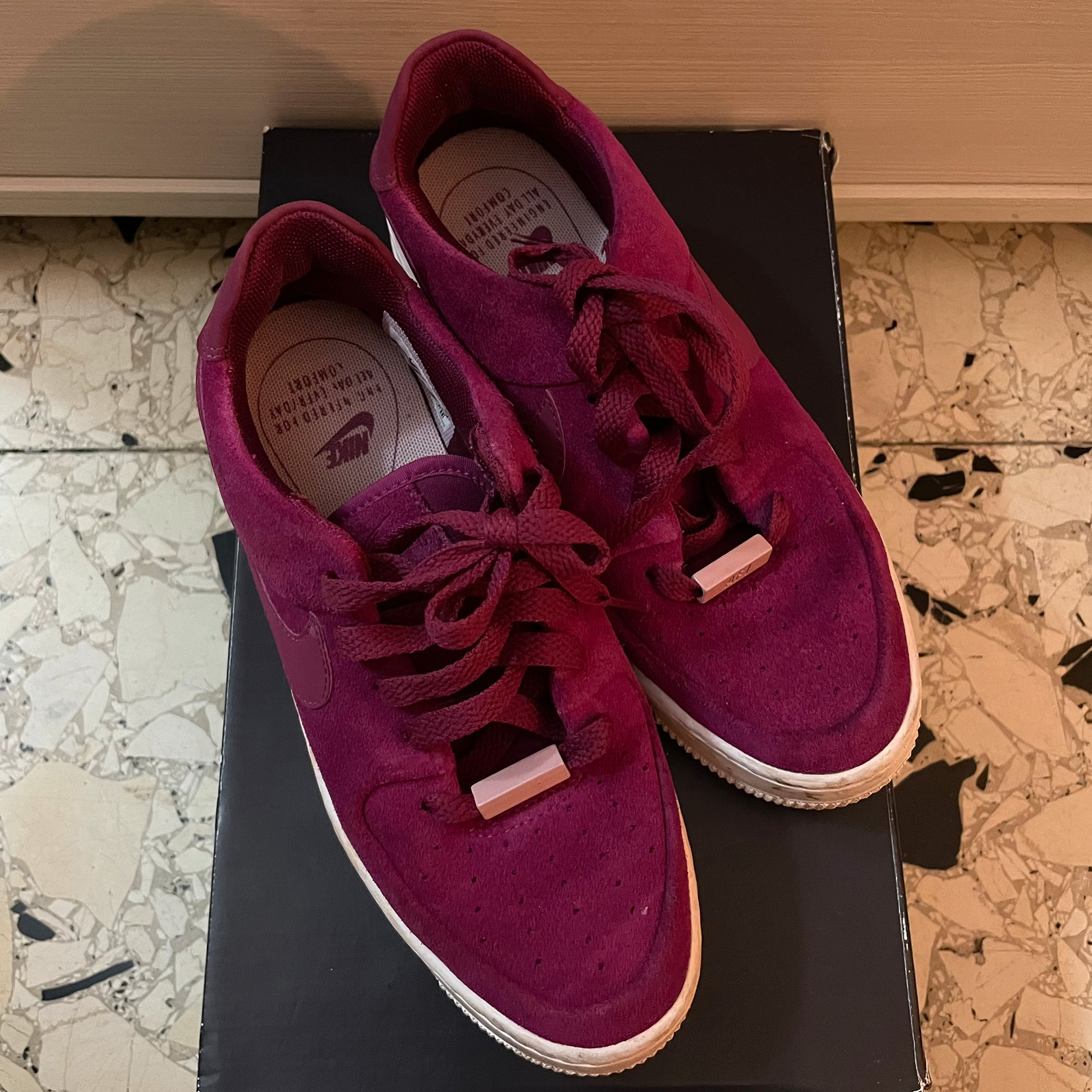 Nike air force 1 sage low true berry on sale