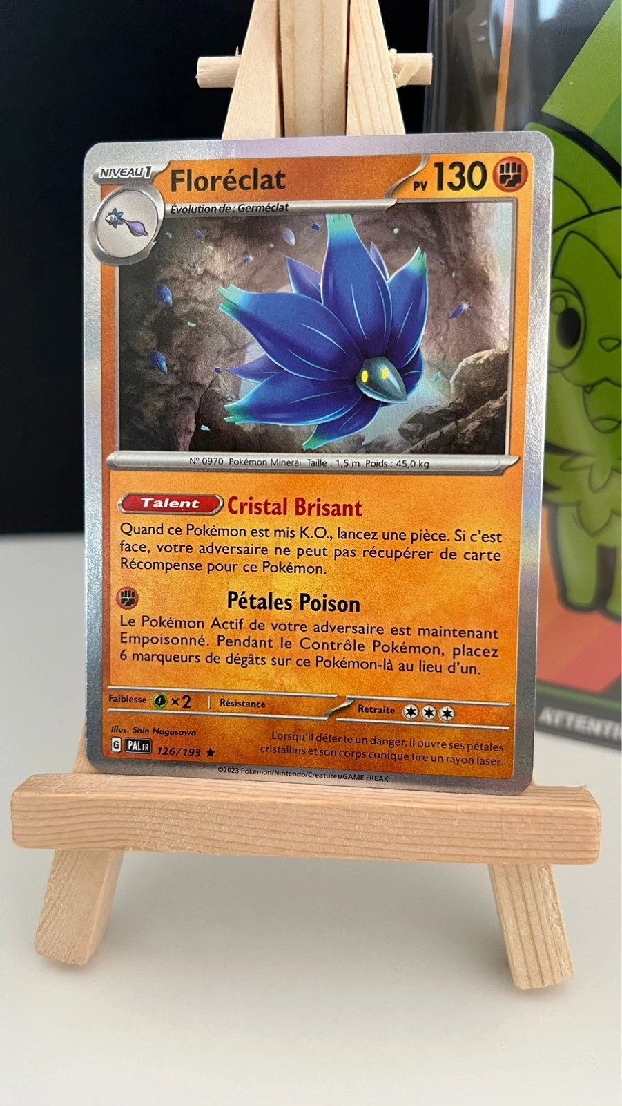 [FR] Pokémon Carte EV02 126/193 Floréclat HOLO