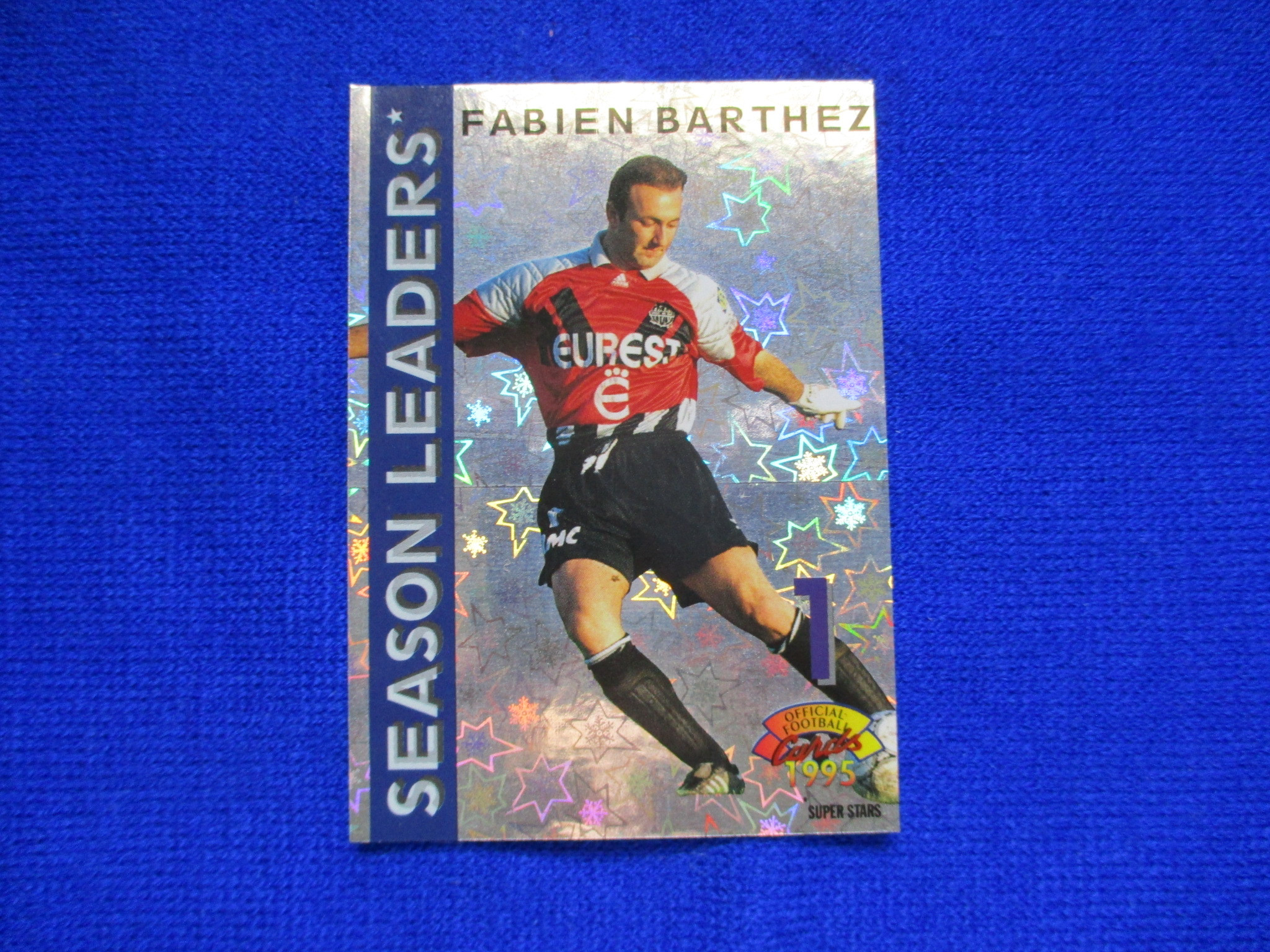 Album cartes Football Panini 1995 - jouets rétro jeux de société