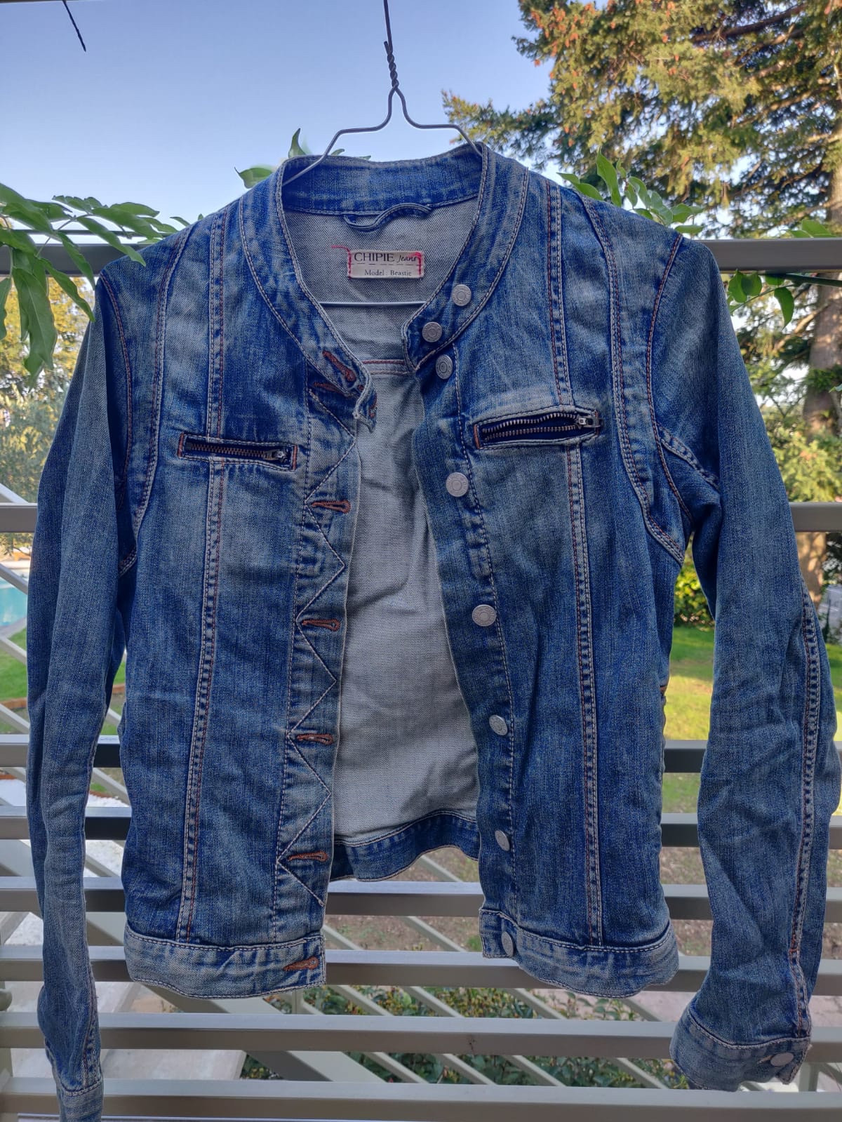 Veste en jean chipie Vinted