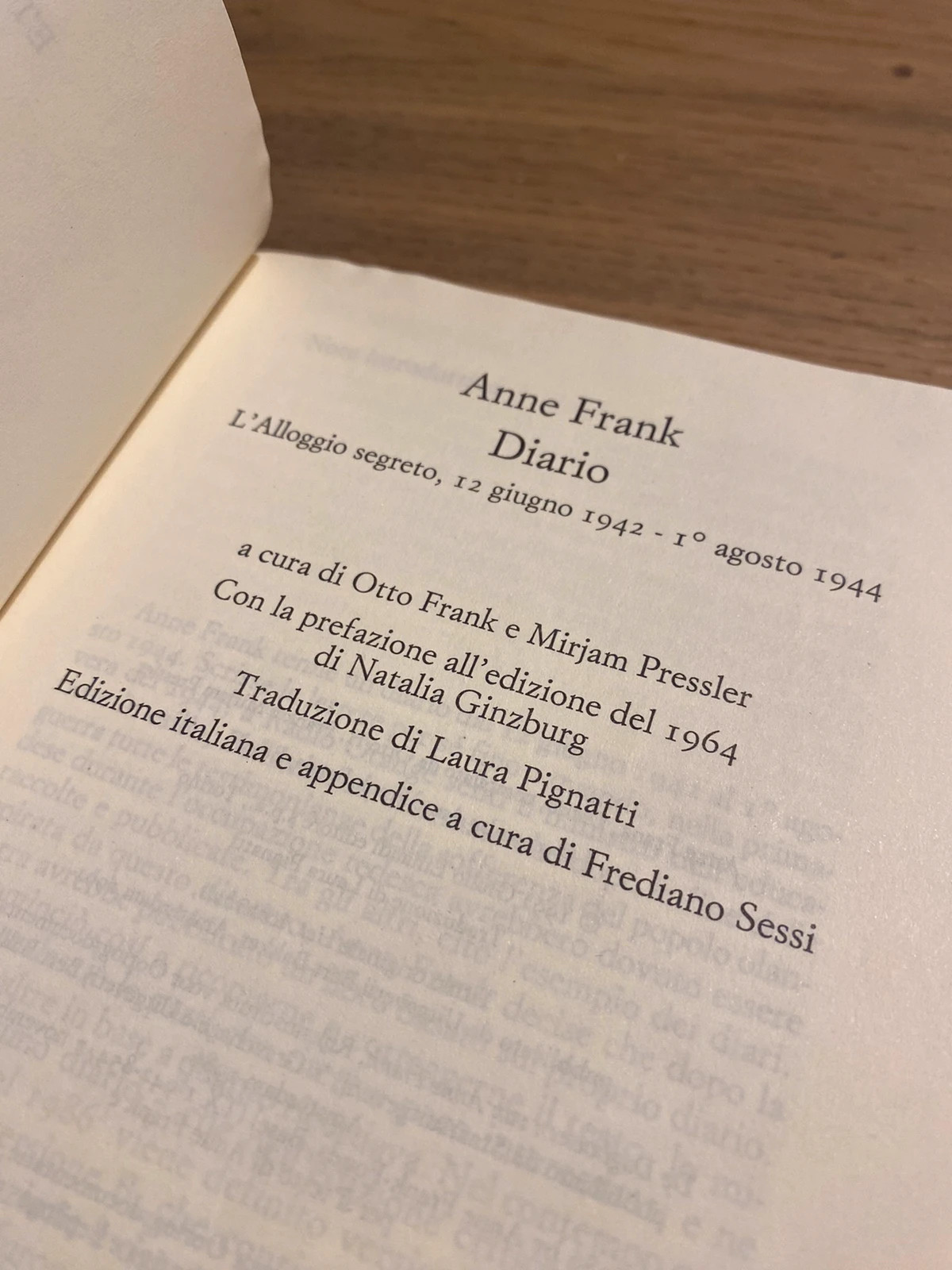 Anne Frank - il diario