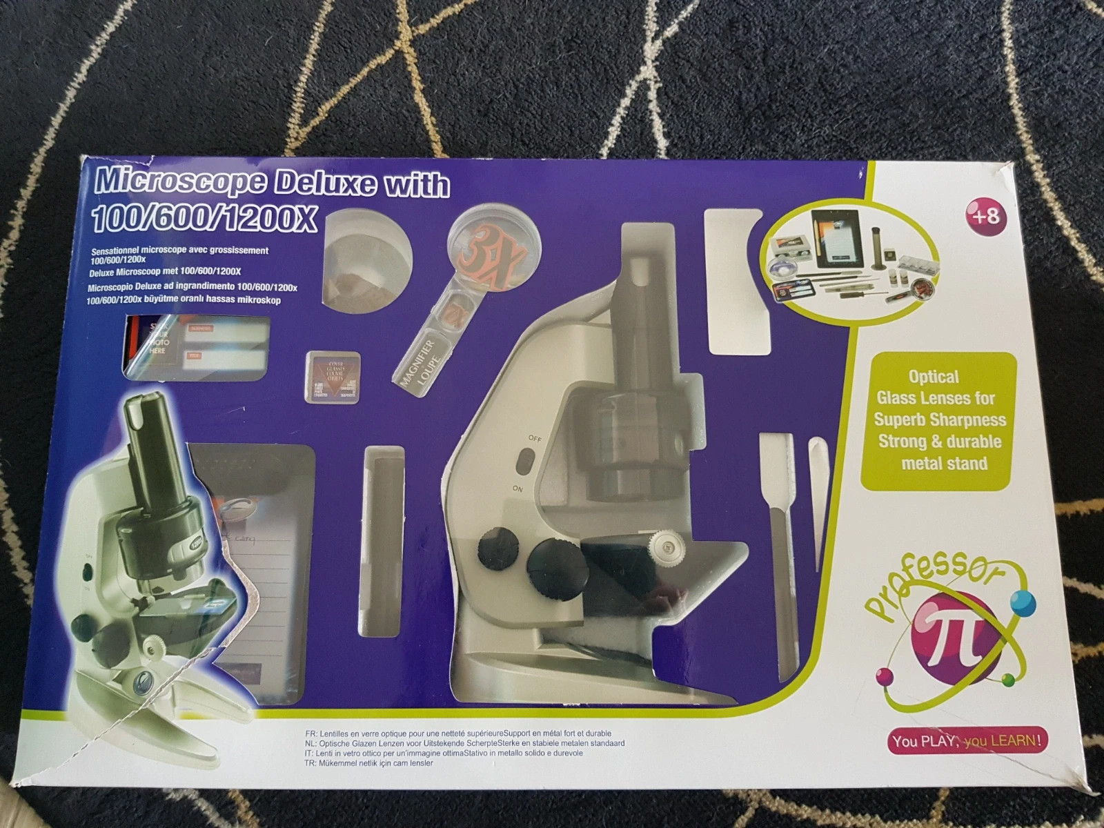 1200X Microscope Optique Pour Enfants Version Améliorée - Temu France