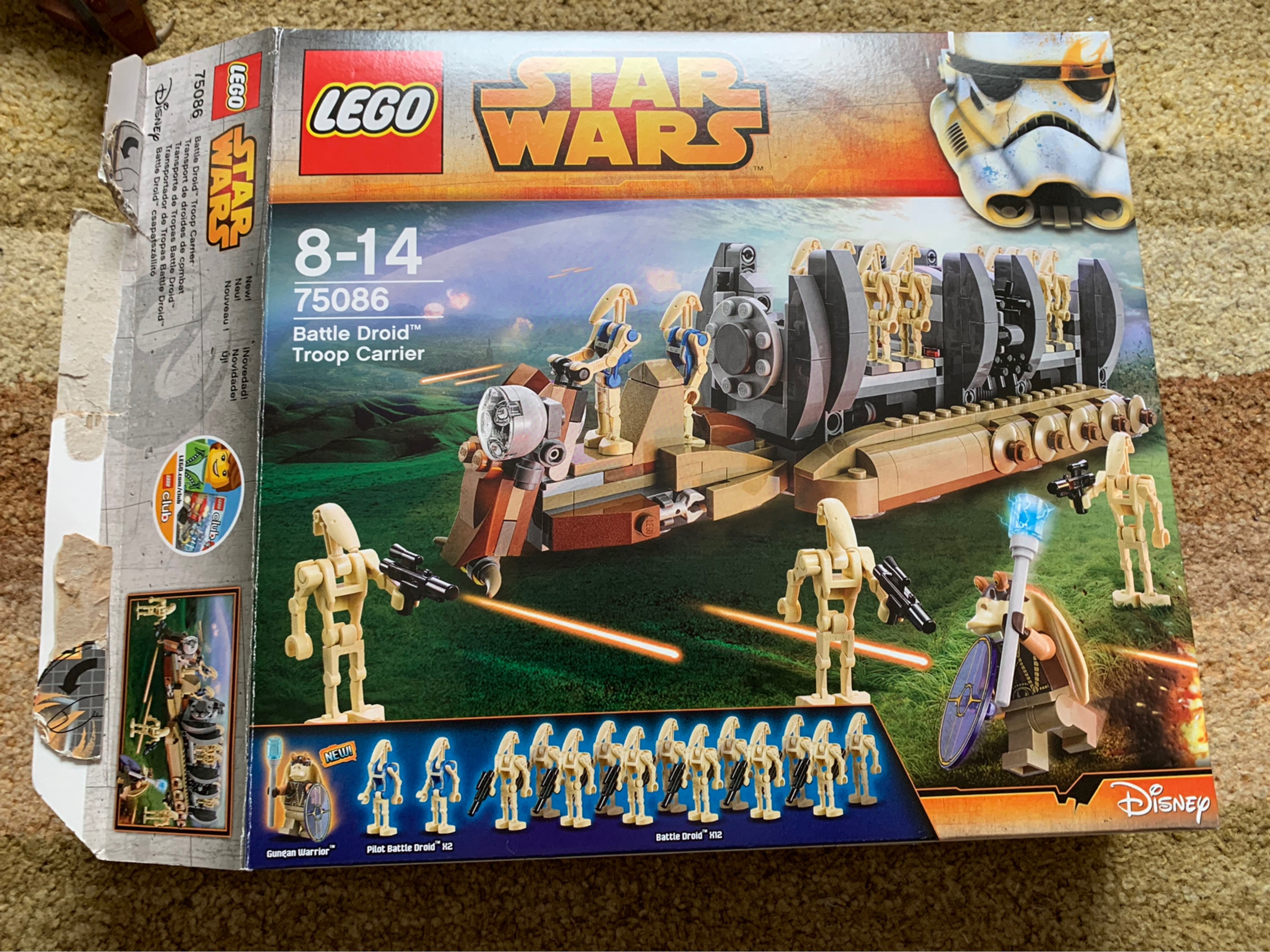 Lego star wars 75086 cheap battle droid troop carrier