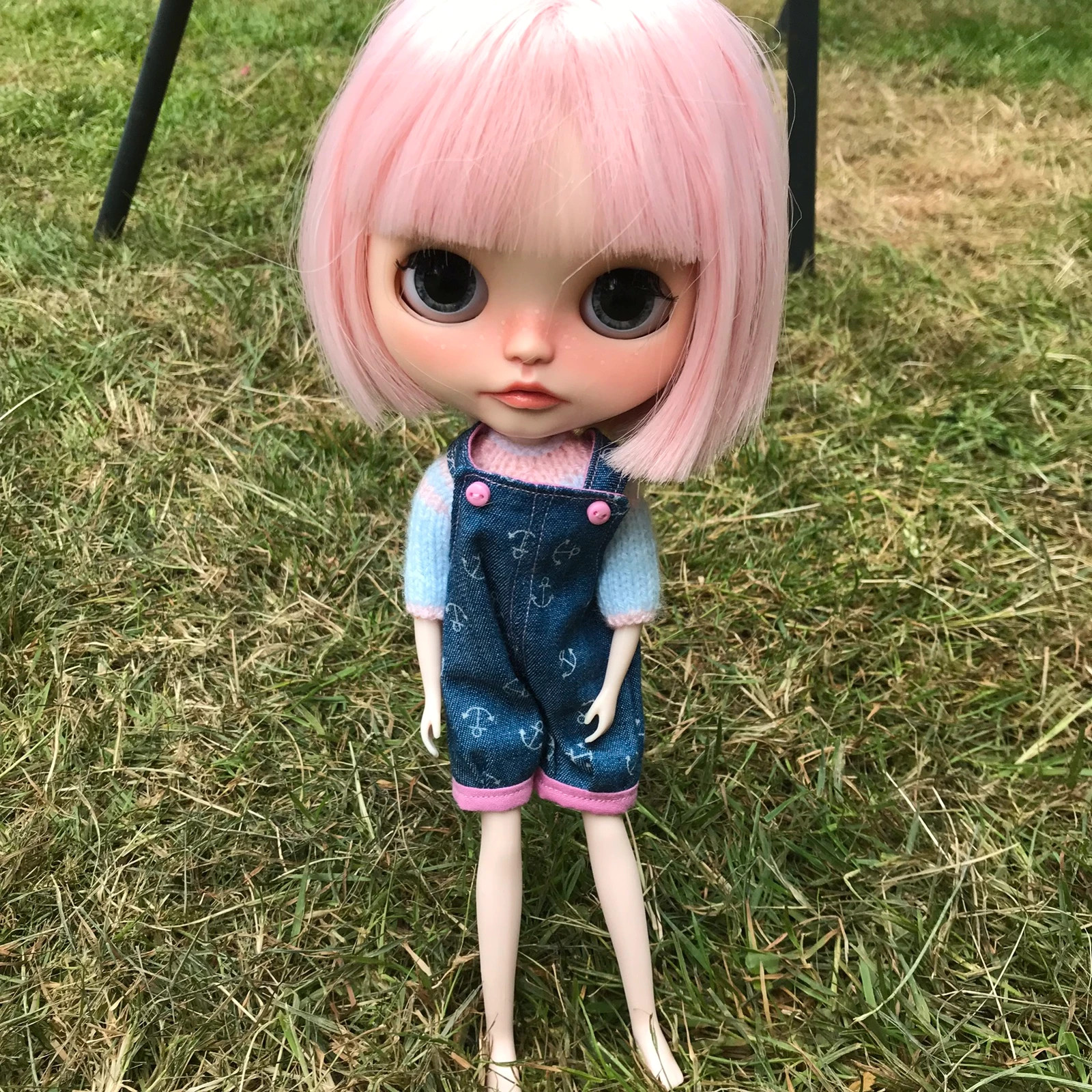 Blythe doll with pink hair Vinted