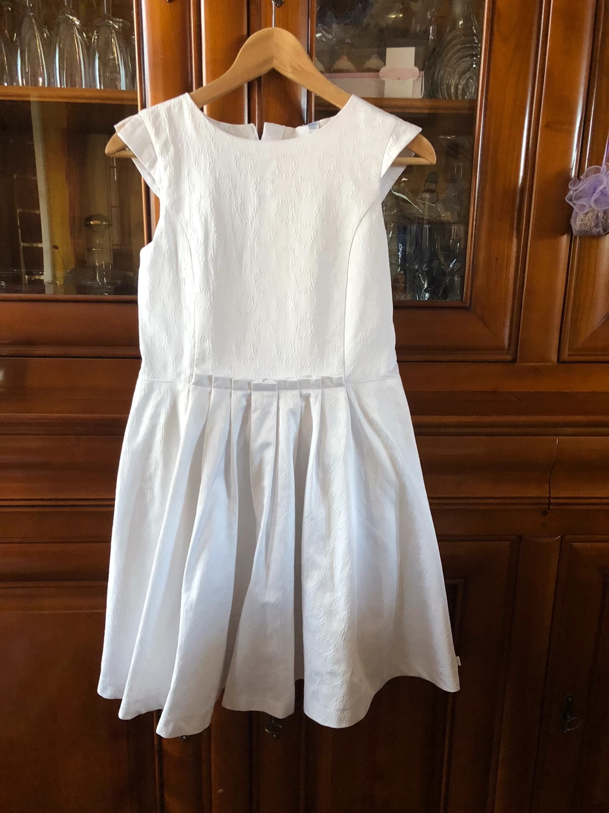 Robe blanche de c r monie fille 14 ans Vinted