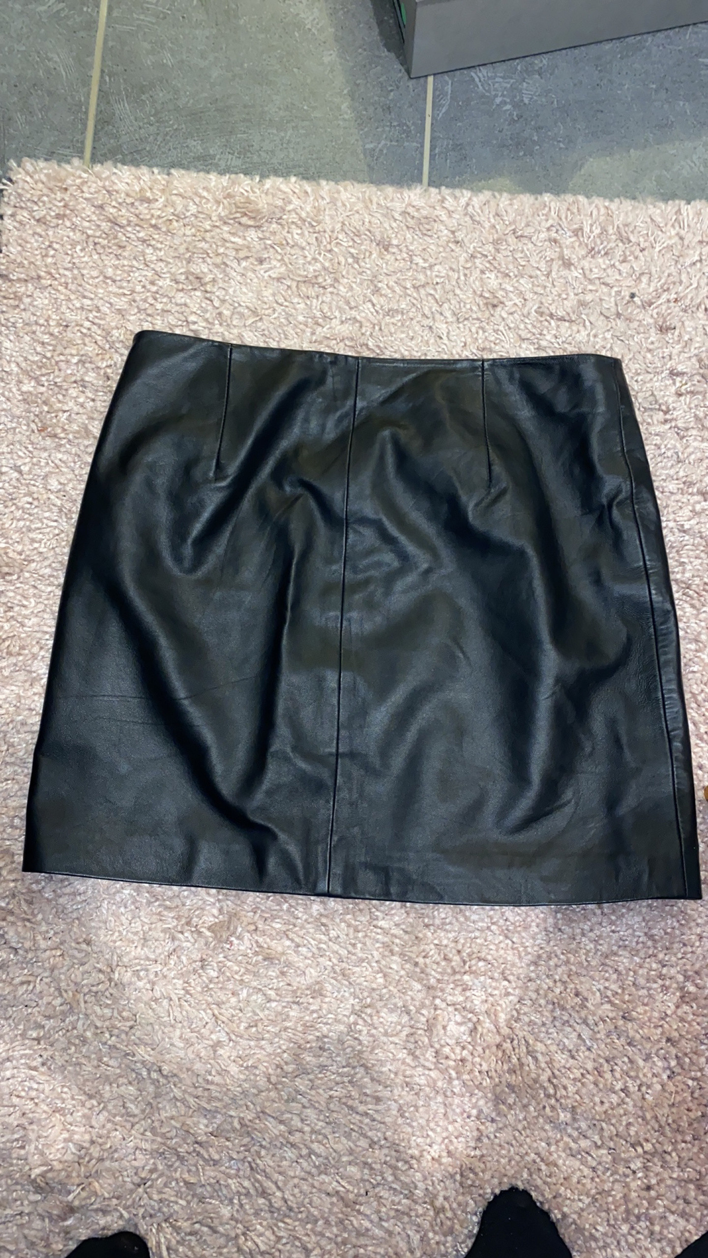Jupe en cuir Kookai Vinted