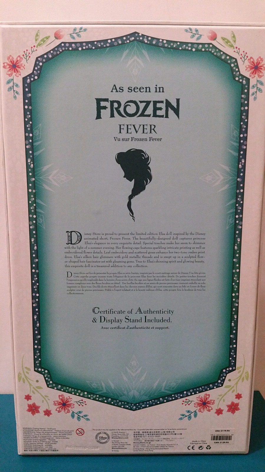 FROZEN FEVER SET ACCESSORI CON LUCI