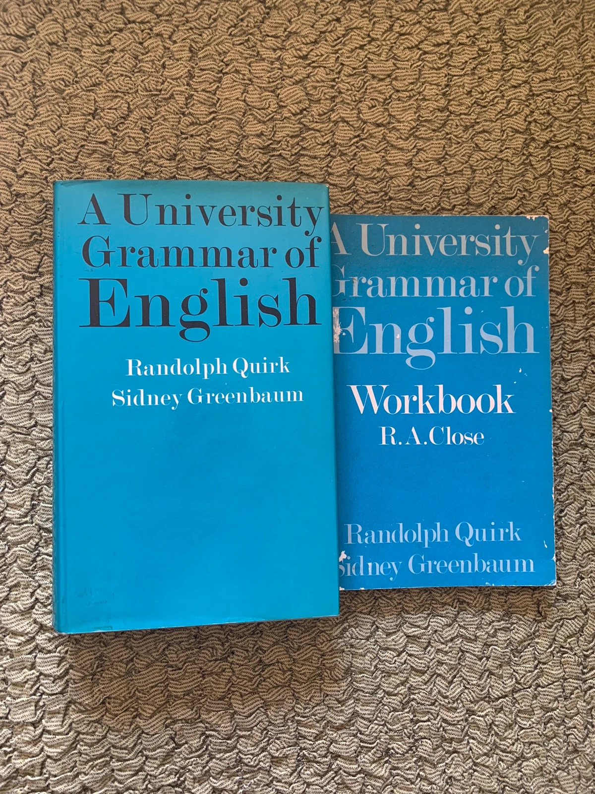 Grammatica inglese “ A University Grammar of English” e “Workbook”