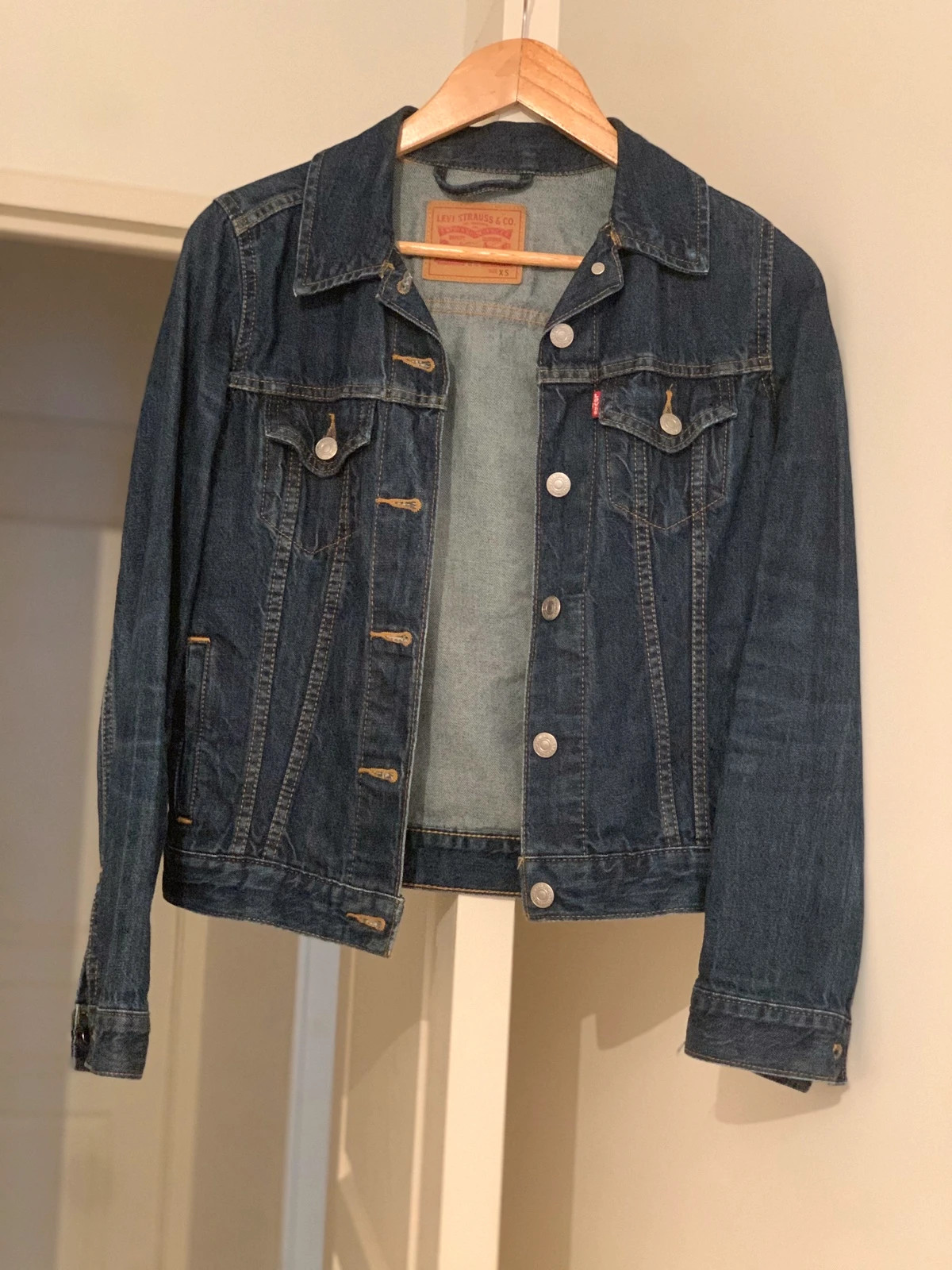 Vinted veste jean femme sale