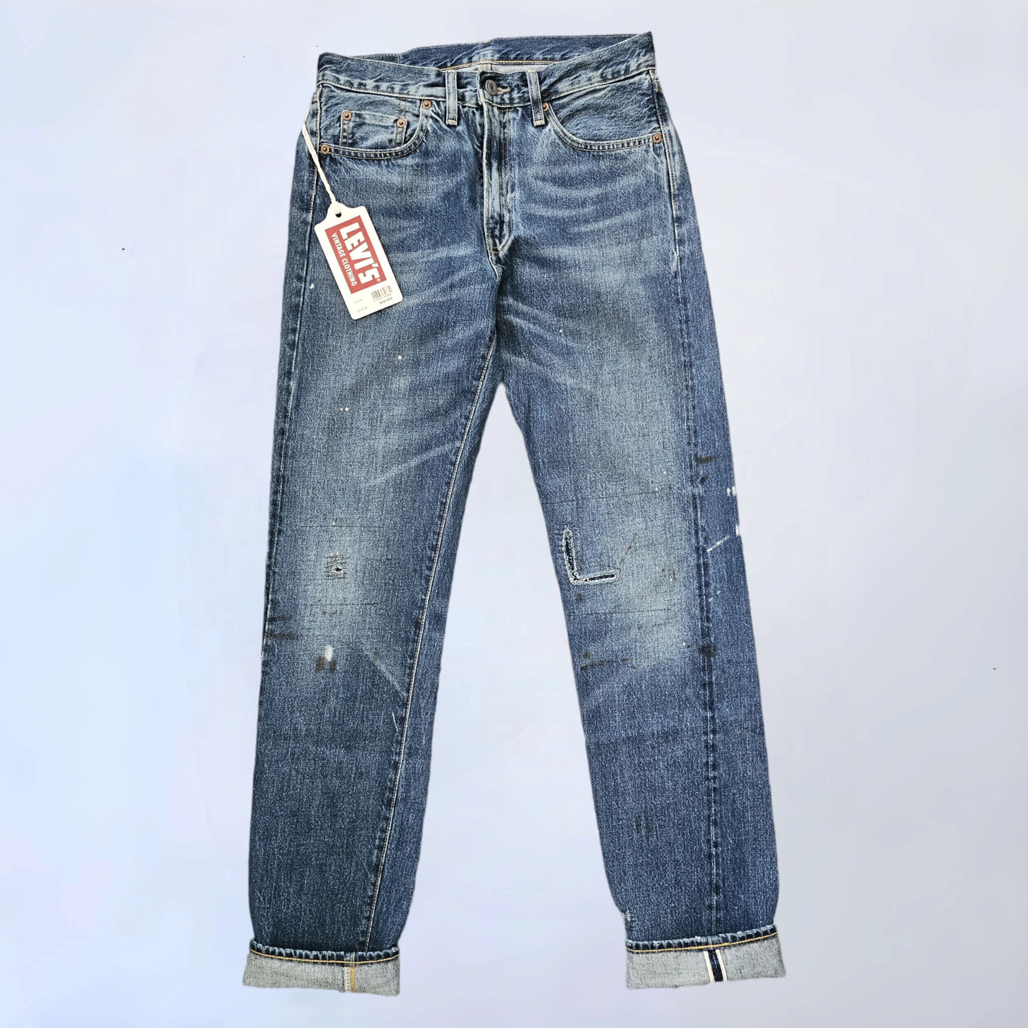 Levi's Men's 505 Workwear Fit Jeans, Medium Stonewash, 29Wx30L at