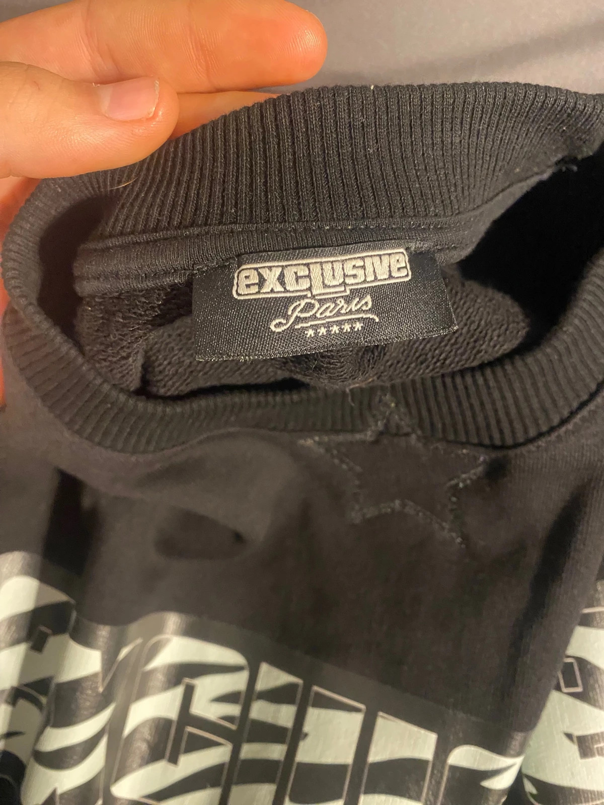 Felpa exclusive nera discount