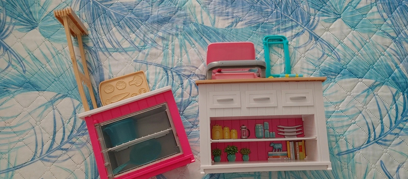 Cucina barbie con accessori inclusi