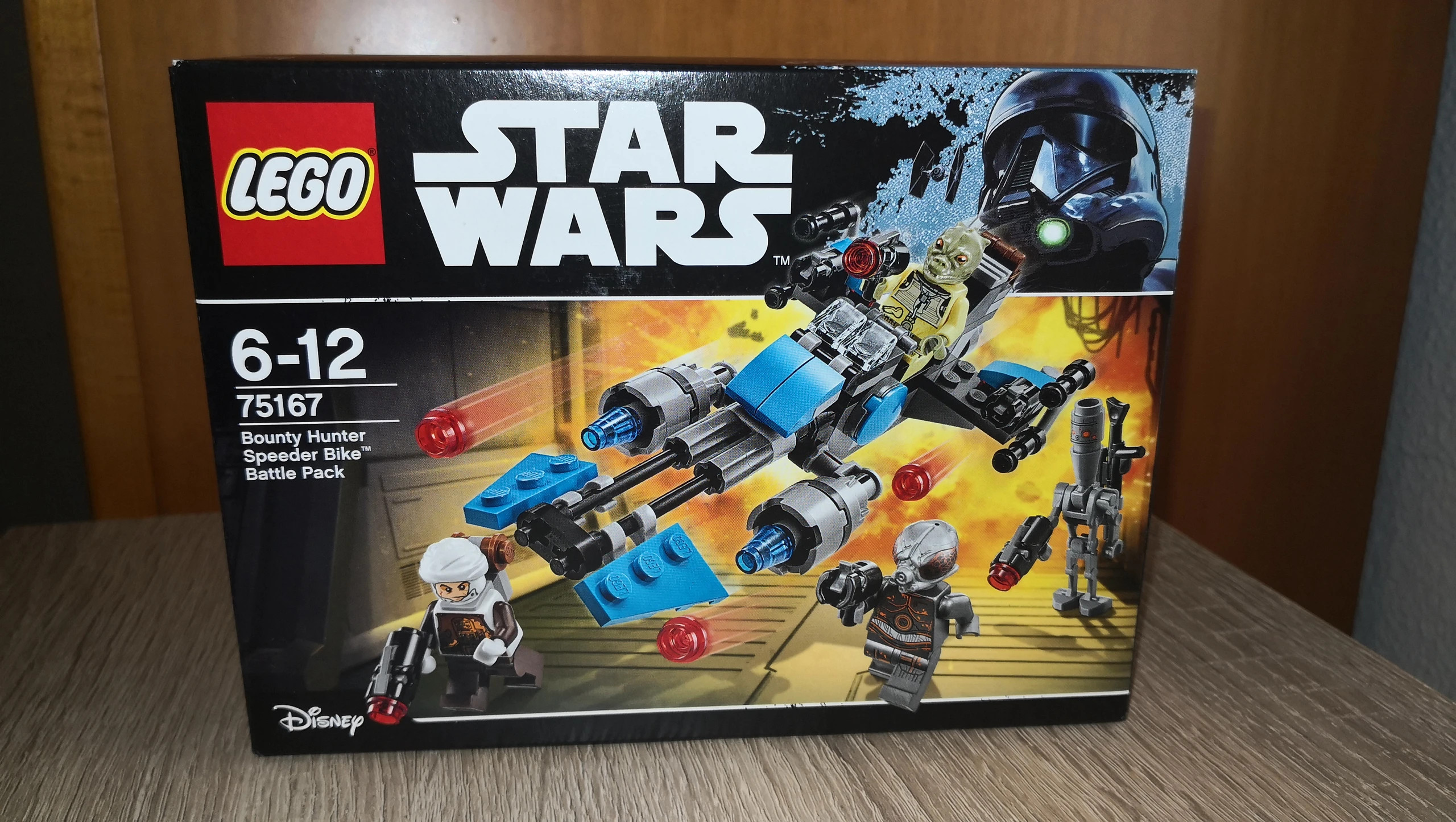 Lego bounty hunter speeder bike sales battle pack