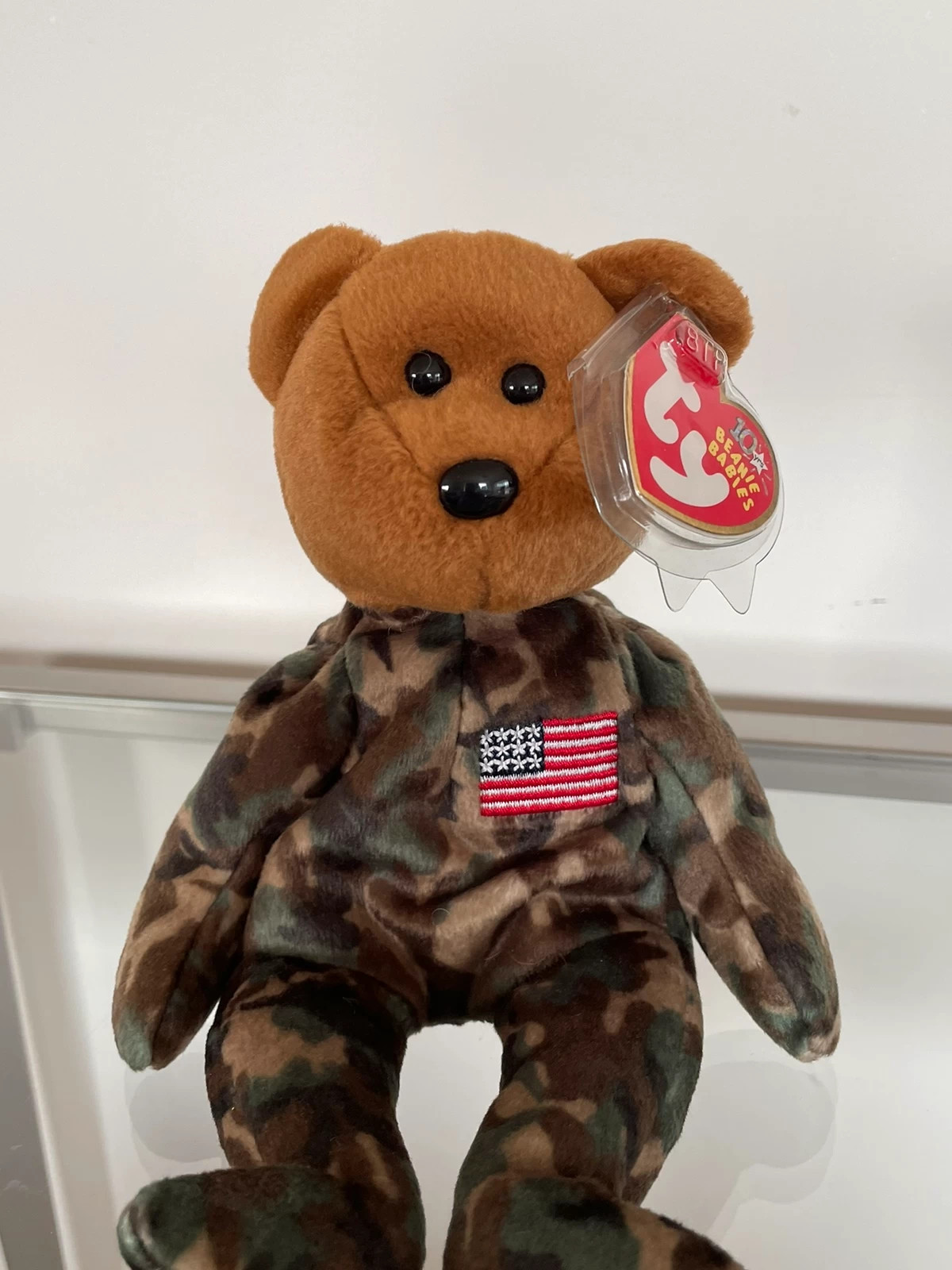Hero beanie baby on sale 2003 value
