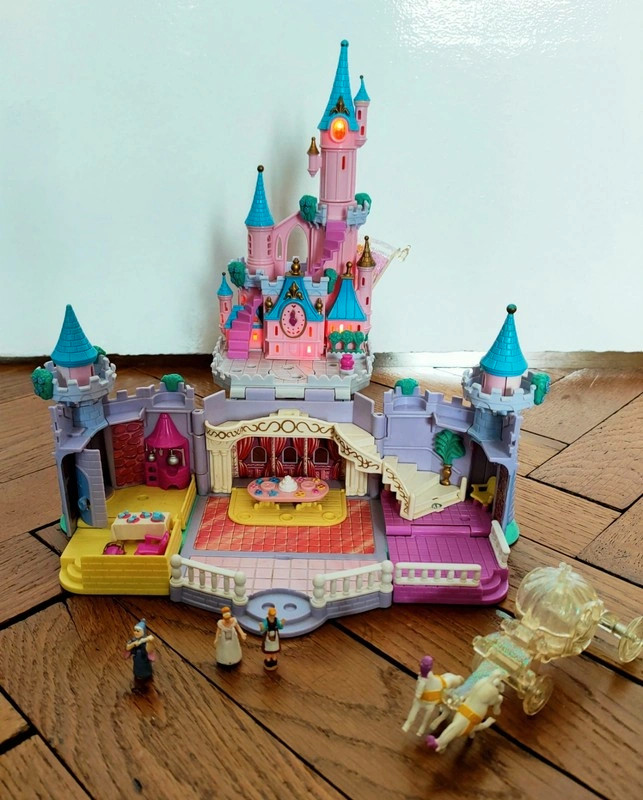 Polly Pocket Vintage - Château Cendrillon Disney - 1995