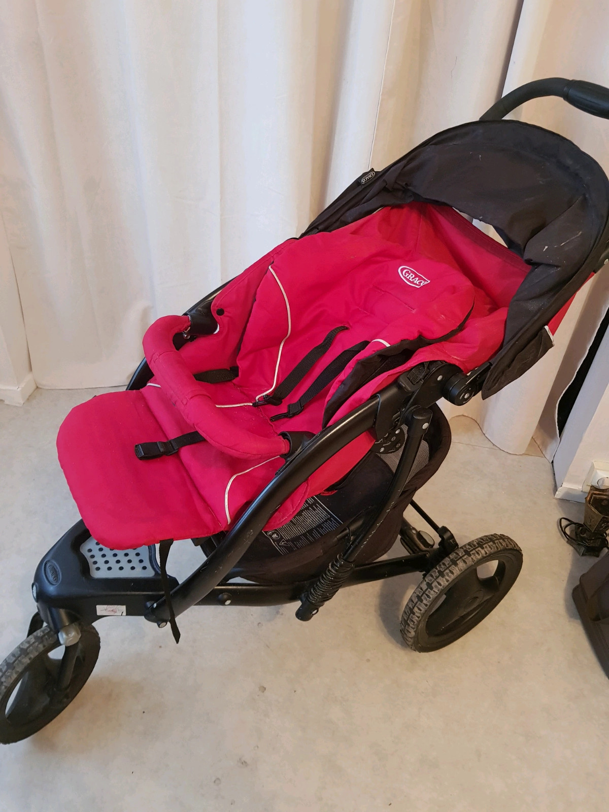 Poussette graco 3 clearance roues tout terrain