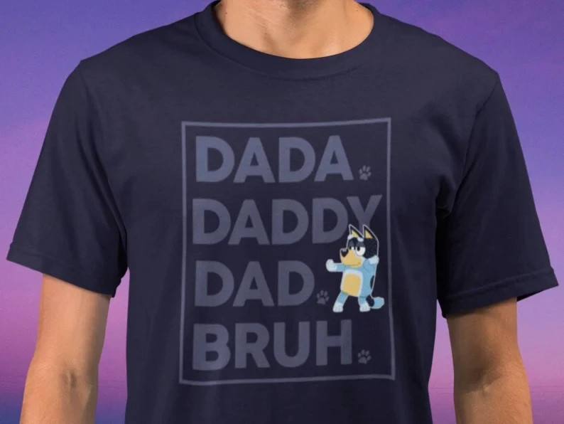 Bluey Dad Bandit Heeler Adult Shirt, Cool Fathers Day Shirt Gift