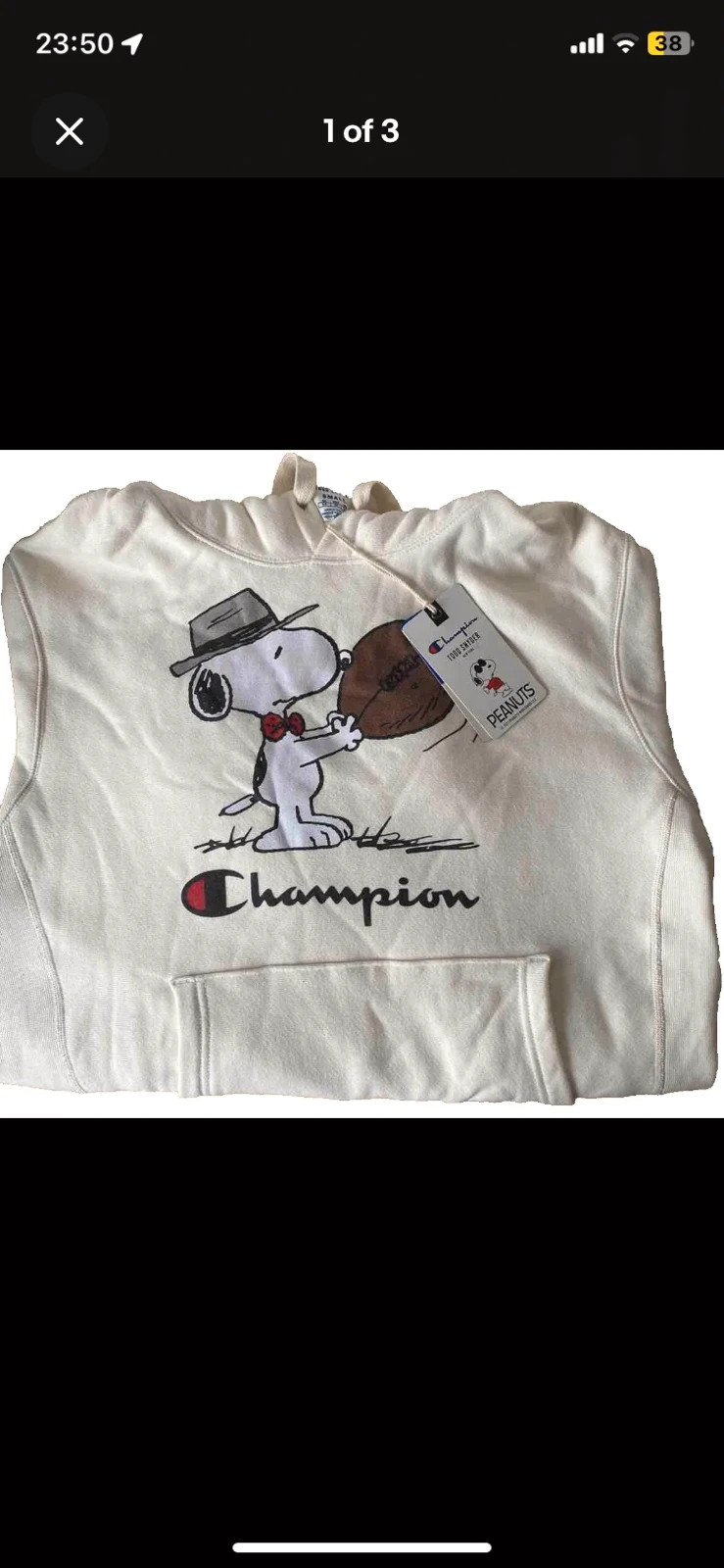 Champion x peanuts hoodie shop
