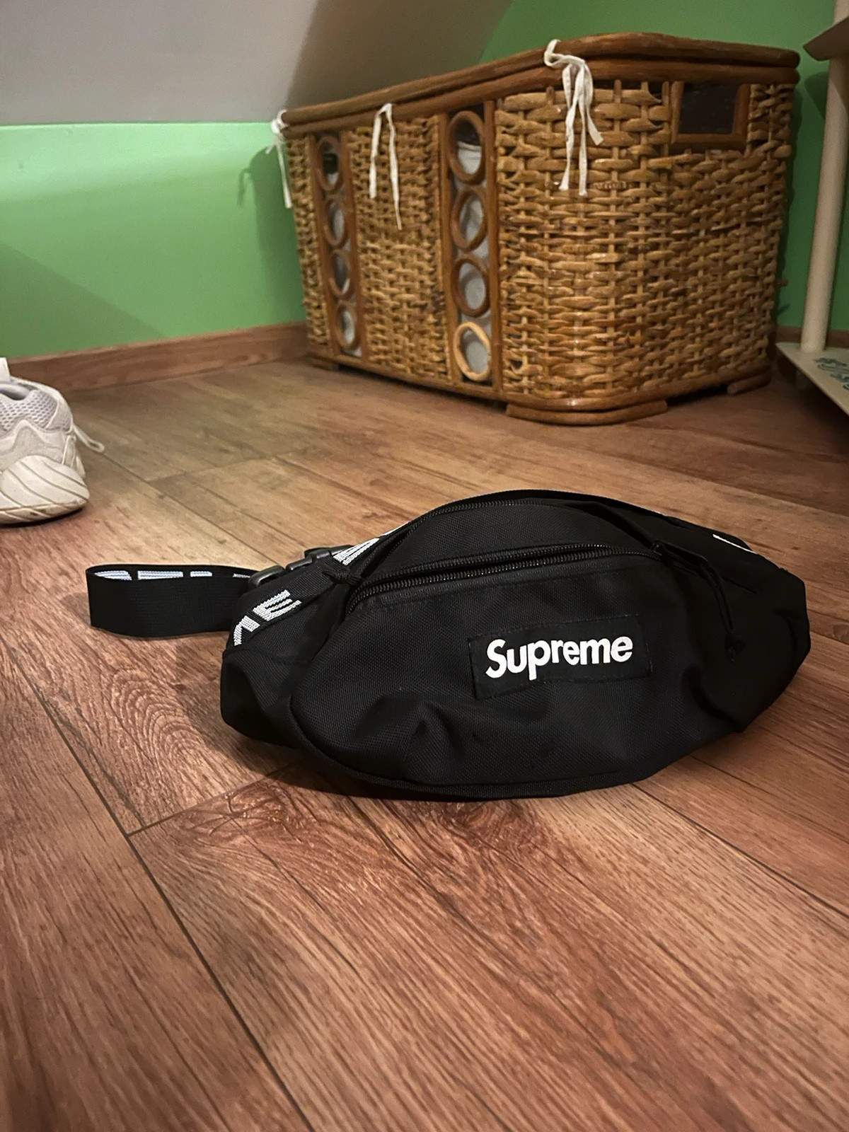 Fake supreme cheap waist bag ss18