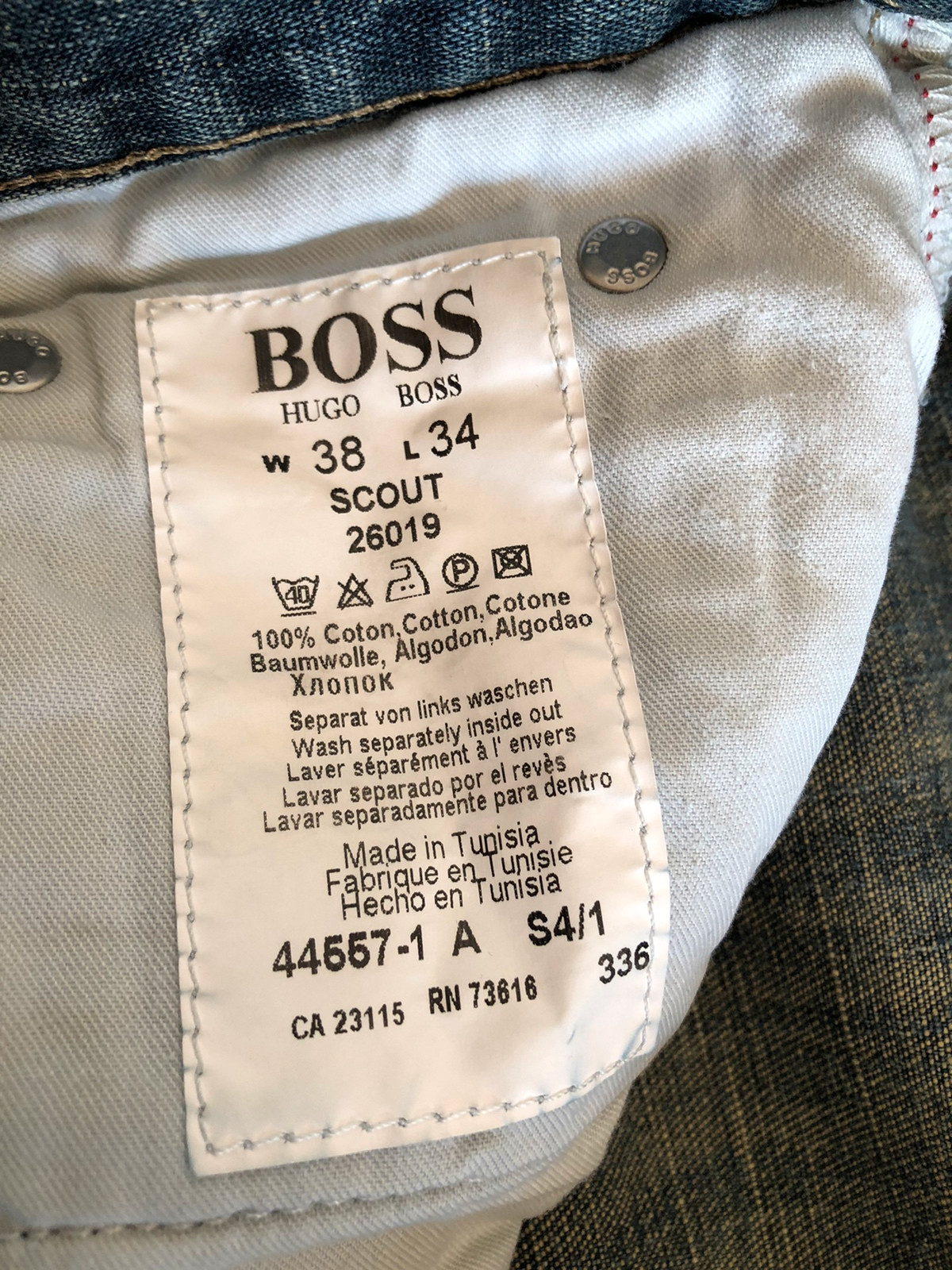 Hugo boss sale scout 1 jeans