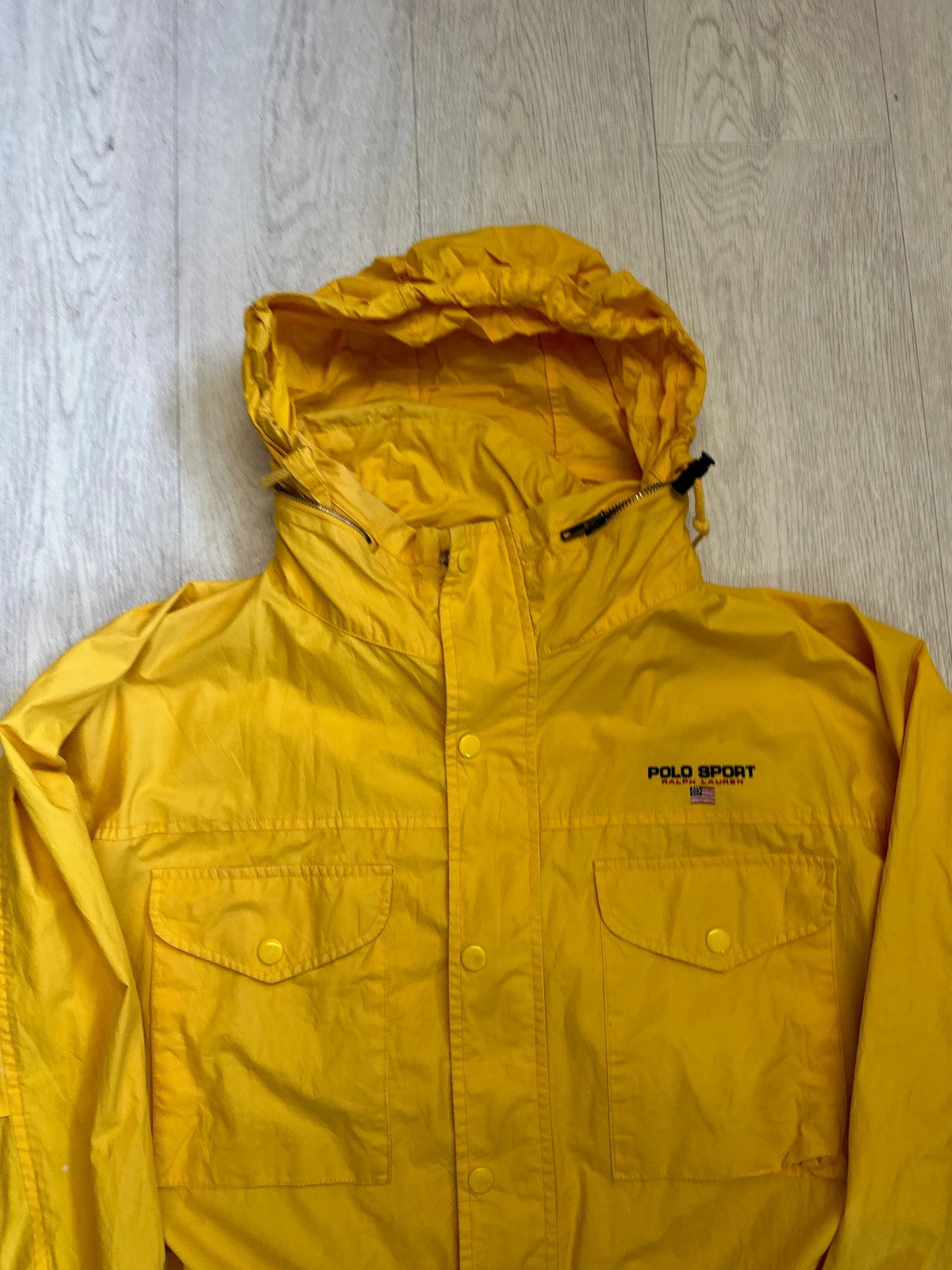 Polo sport yellow jacket sales