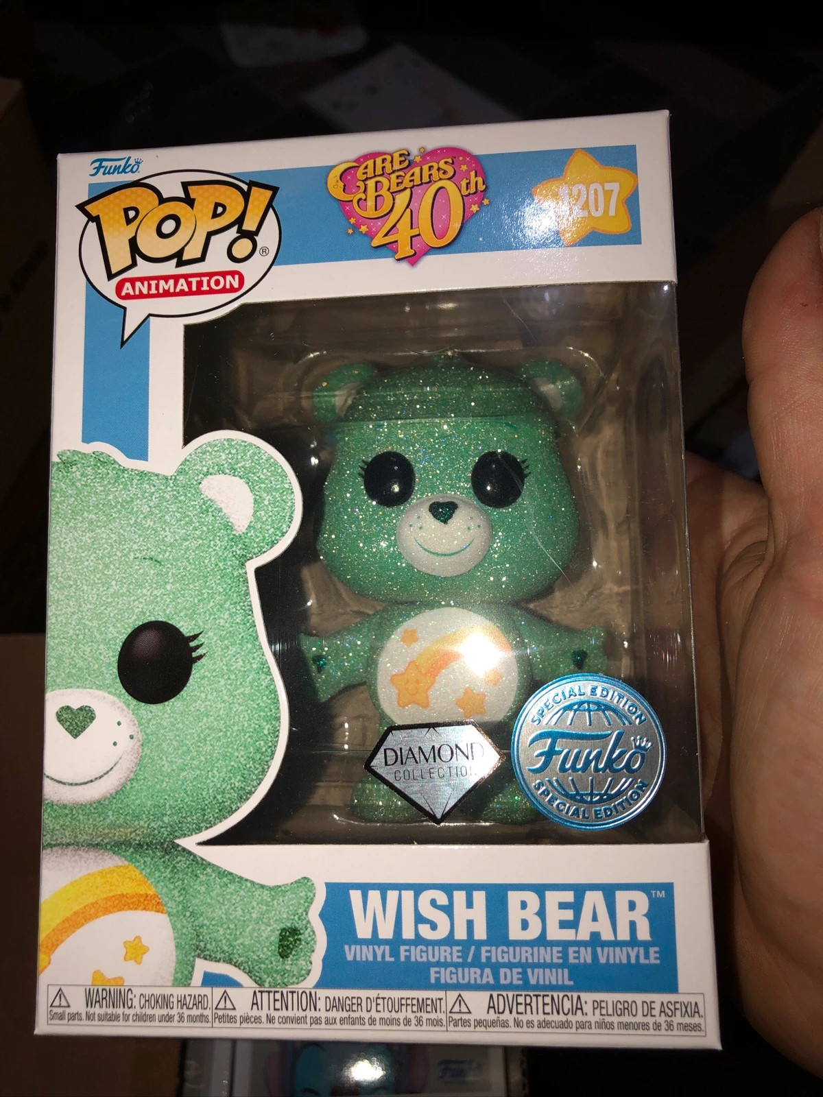 Funko Care Bears Funko Pop  Exclusive Wish Bear Diamond Edition : Target