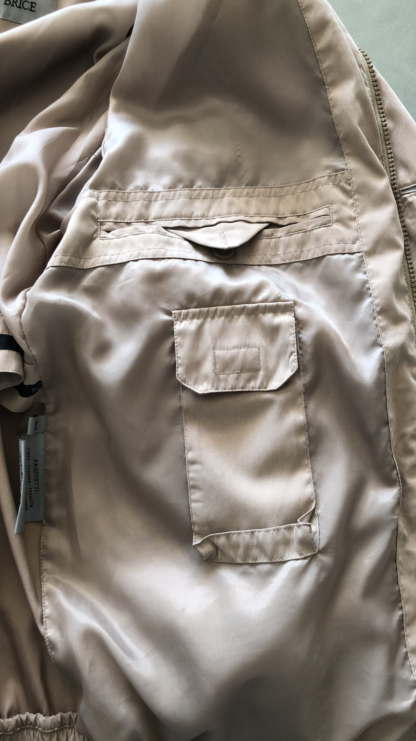 Veste peau discount de peche homme