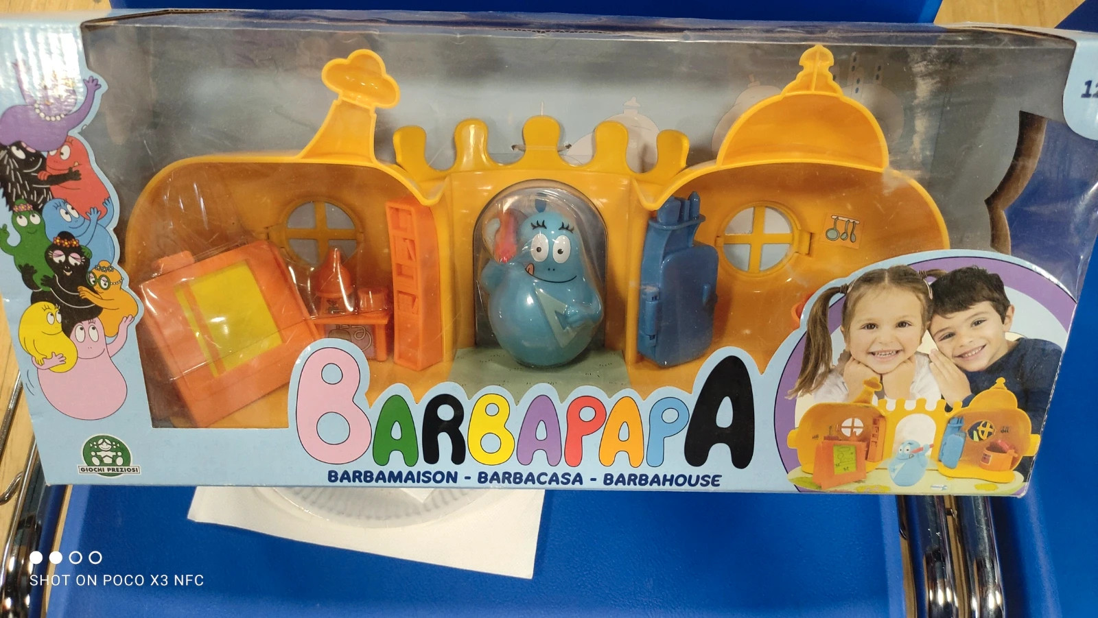 Barbapapa Château Castle Baby Toys Jouets d'éveil pour enfants Plastoy 