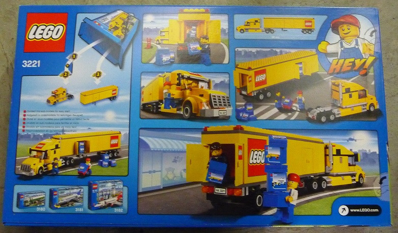 LEGO - 3221 - Jeux de construction - LEGO city - Le camion LEGO®