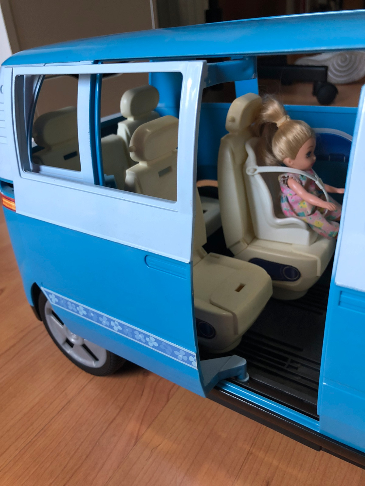 Barbie Volkswagen microbus Vehicle Suv van BLUE 2002 Vinted