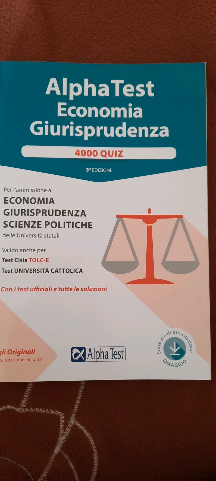 EdiTEST. Area economica e giuridica. Economia, Giurisprudenza, Scienze  politiche 2021: raccolta di 3.000 quiz. Valido anche per i TOLC. Con  software di simulazione - Libreria Cacucci - Casa Editrice fondata nel 1929