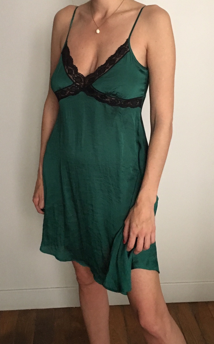 Robe nuisette verte Vinted