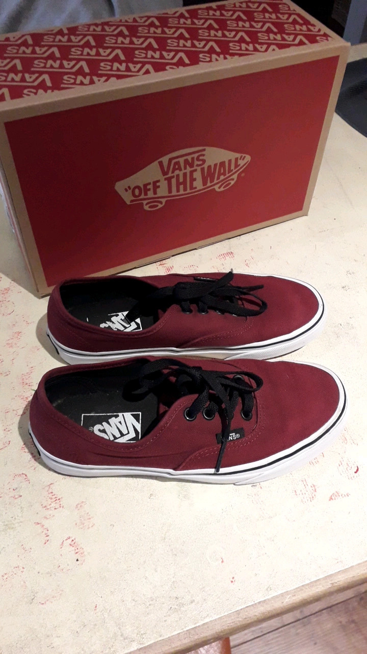 Vans homme discount bordeaux