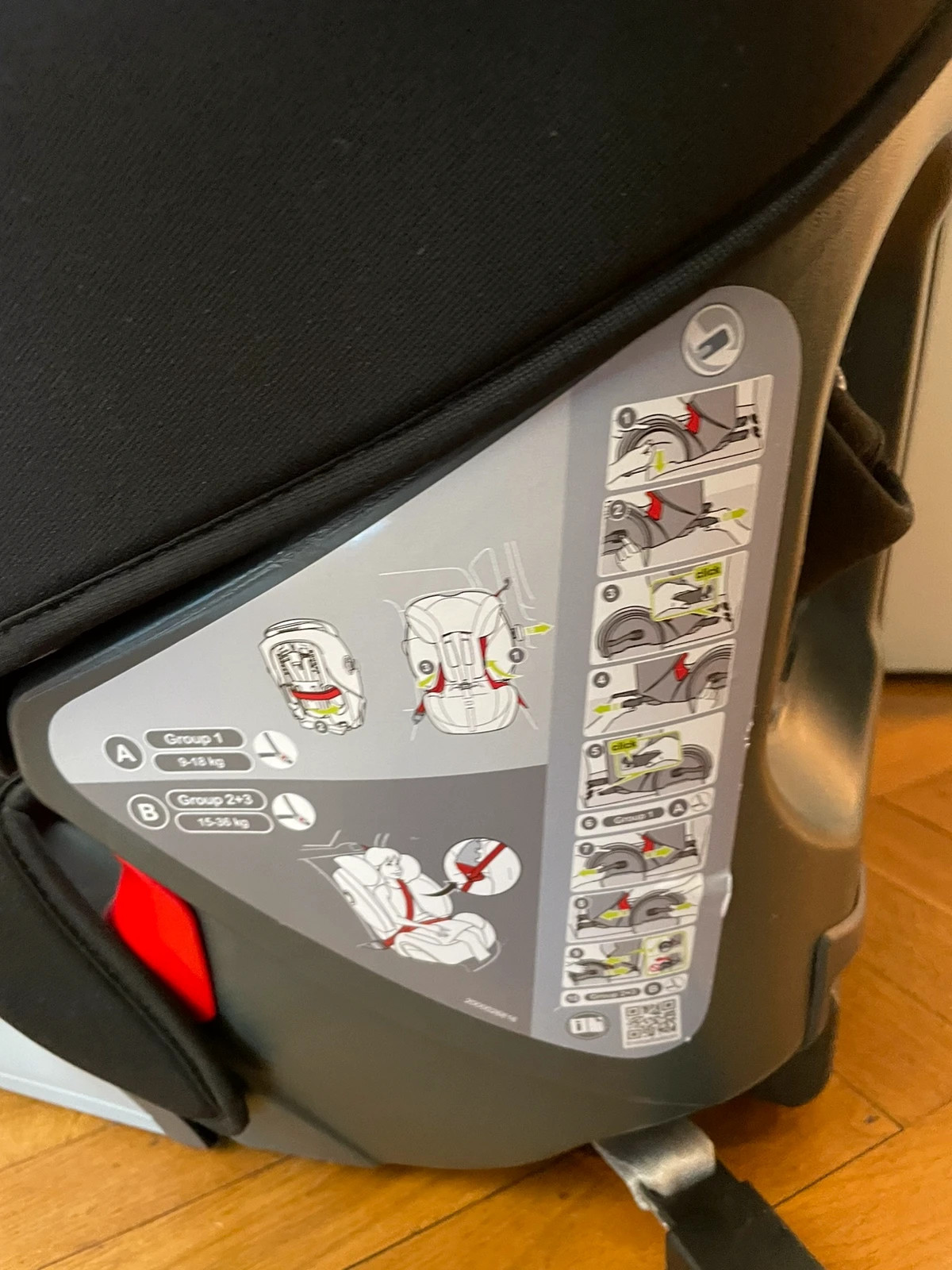 siège auto britax romer evolva 1-2-3 (occasion )